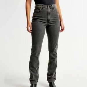 ABERCROMBIE Curve high waisted jeans
